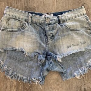One Teaspoon Denim Shorts